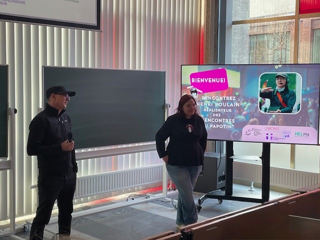 Quand Les Rencontres du Papotin s’invitent à l’UMONS : une rencontre remplie d’émotions